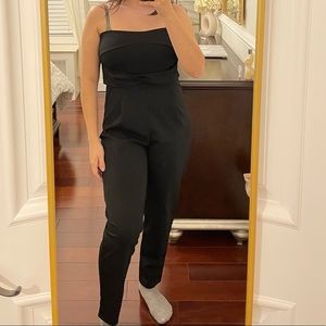 Black BooHoo Jumpsuit